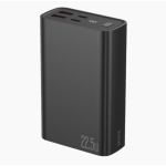 Proove Hyper Flux Plus Power Bank 20000mAh 22.5W ar 2× USB-C un 2× USB – Melns